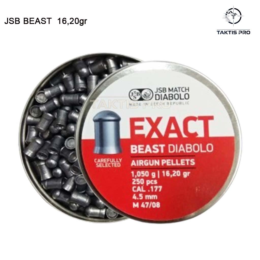 Mimis JSB Exact Beast 16,20 grain 4.5mm .177 Isi 250 - Mimis Import - Gambar 4