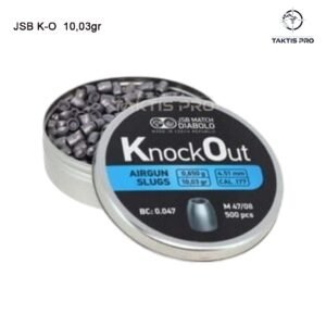 Mimis JSB Knock Out slug 10.03 gr Isi 500 Butir - Mimis Import