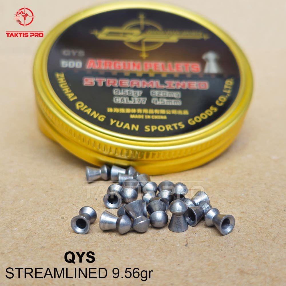 foto makro butiran mimis senapan angin qys streamlined