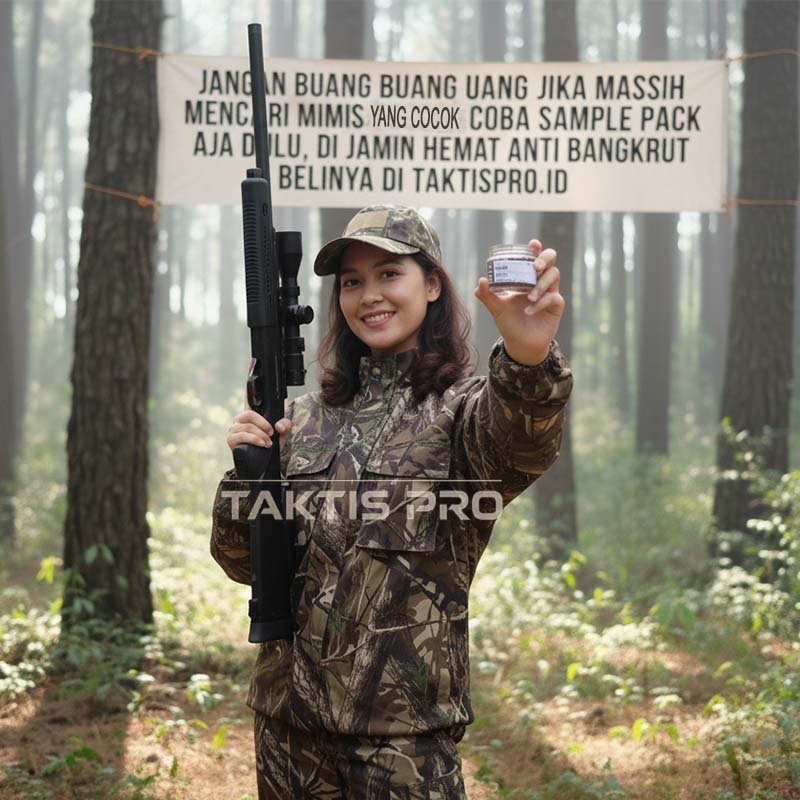 wanita sedang berburu memberikan saran untuk membeli mimis eceran saja