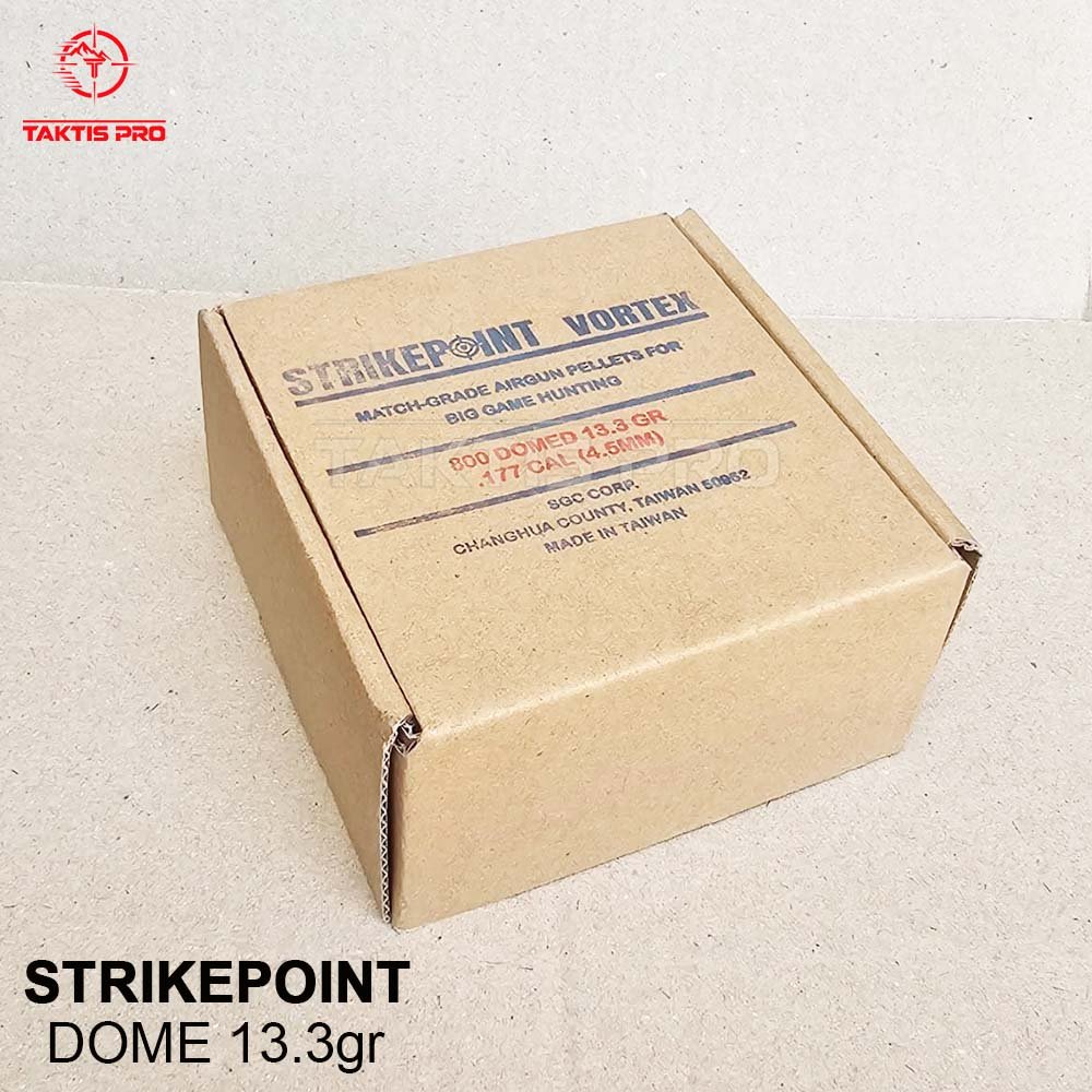 foto samping depan box utuh original mimis strikepoint vortex 13.3 grain