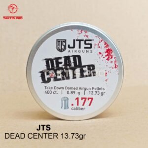 tampak depan kaleng utuh mimis jts dead center 13.73 grain