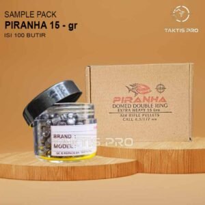 pot mimis repack piranha 15 grain, menggunakan pot keras agar aman