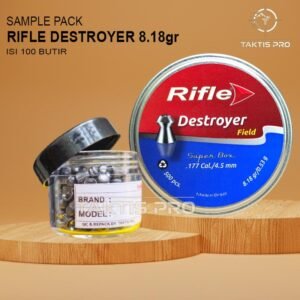 Mimis repack atau eceran Rifle Destroyer 8.18 gr isi 100 butir. Taktis Pro