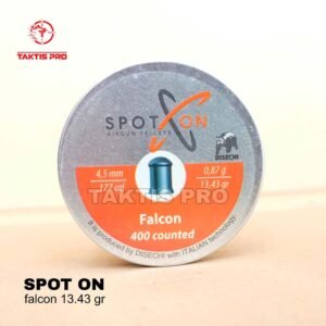 Kaleng mimis senapan angin pcp spot on falcon 13.43 gr original turki 400 butir