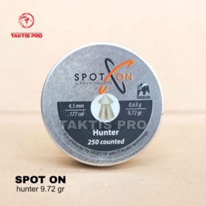 Kaleng mimis senapan angin uklik spot on hunter 9.72 gr original turki kategori hunting